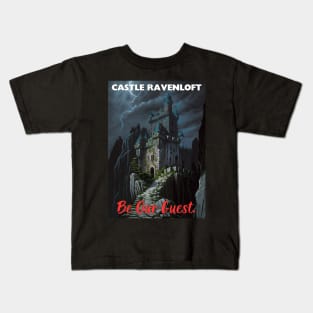 Castle Ravenloft Tourism Poster - Barovia Kids T-Shirt